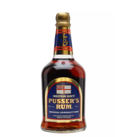PUSSER'S Blue Label British Navy Rum 40%