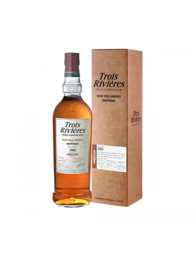 TROIS RIVIERES Single Cask 2007 42% TROIS RIVIERES Single Cask 2007 42%