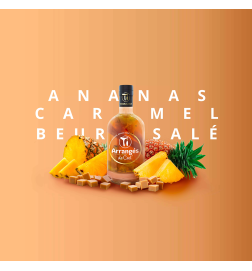 Rhum Arrangé CED - Ananas Caramel Beurre Salé 32%