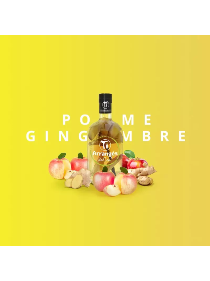 Rhum Arrangé CED - Pomme Gingembre 32%