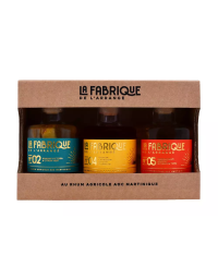 Rhum Arrangé Coffret 3*20cl LA FABRIQUE DE L'ARRANGÉ