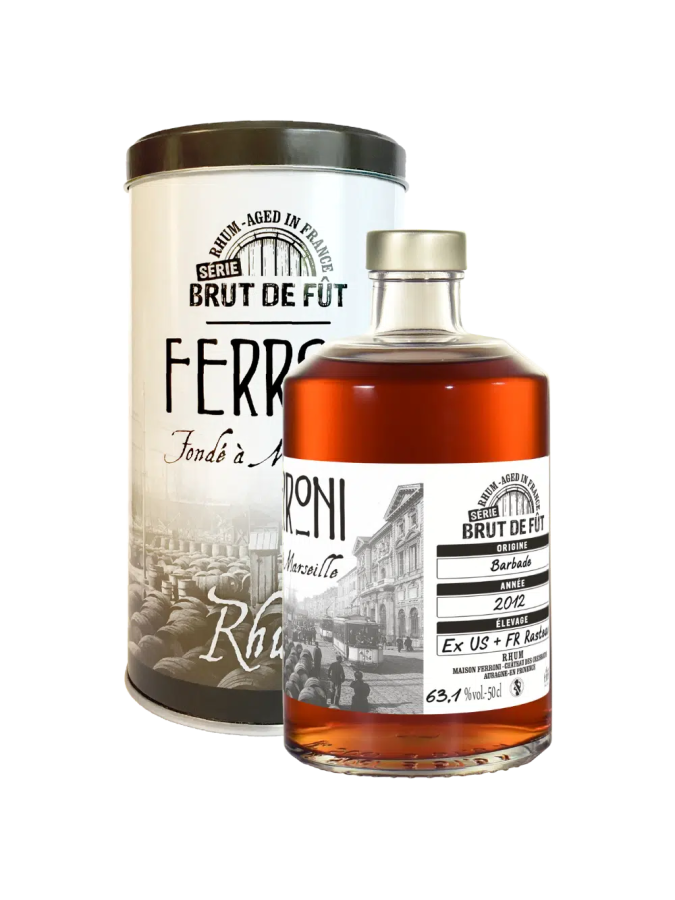 FERRONI Barbade 2012 63,1% 50cl FERRONI Barbade 2012 63,1% 50cl