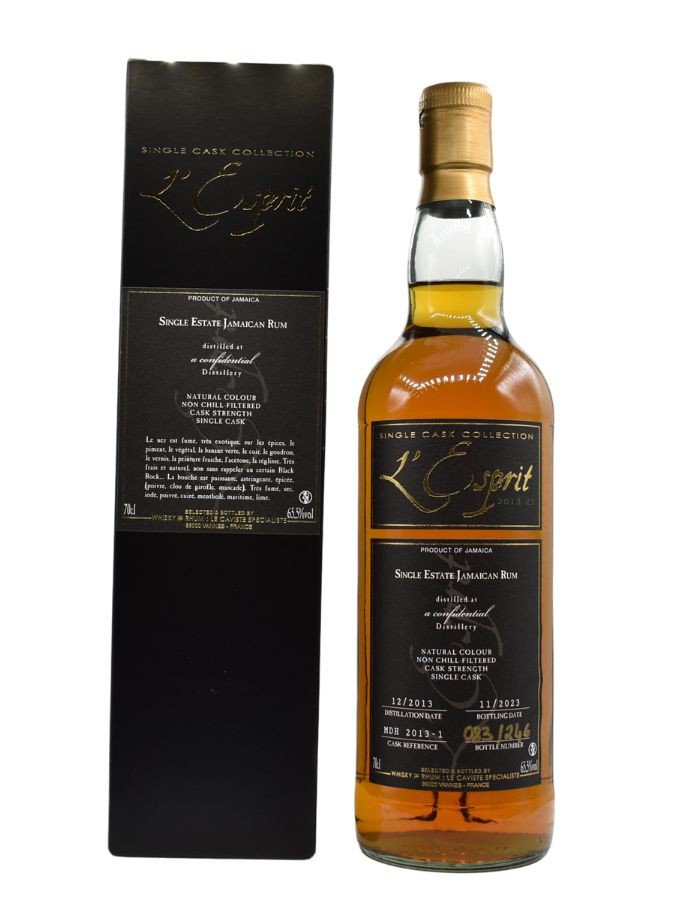 L'ESPRIT Jamaïque 2013 100% Pot Still 65.50%