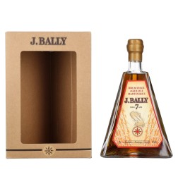 BALLY 7 ans Bouteille Pyramide 45% (avec étui)