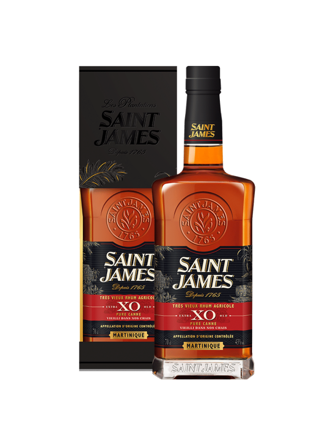 SAINT JAMES Très Vieux Rhum XO 43% SAINT JAMES Très Vieux Rhum XO 43%