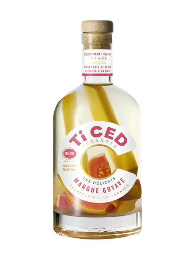 Rhum Arrangé CED Les Délicats Mangue Goyave 18% Rhum Arrangé CED Les Délicats Mangue Goyave 18%
