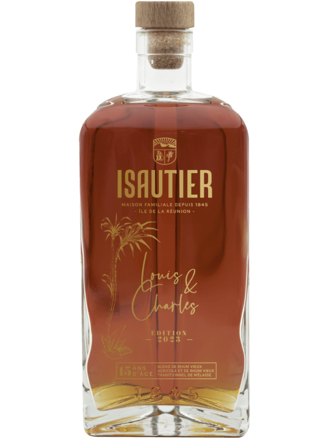ISAUTIER Louis & Charles 15 Ans Rhum Vieux 58% 2023 (Avec étui)