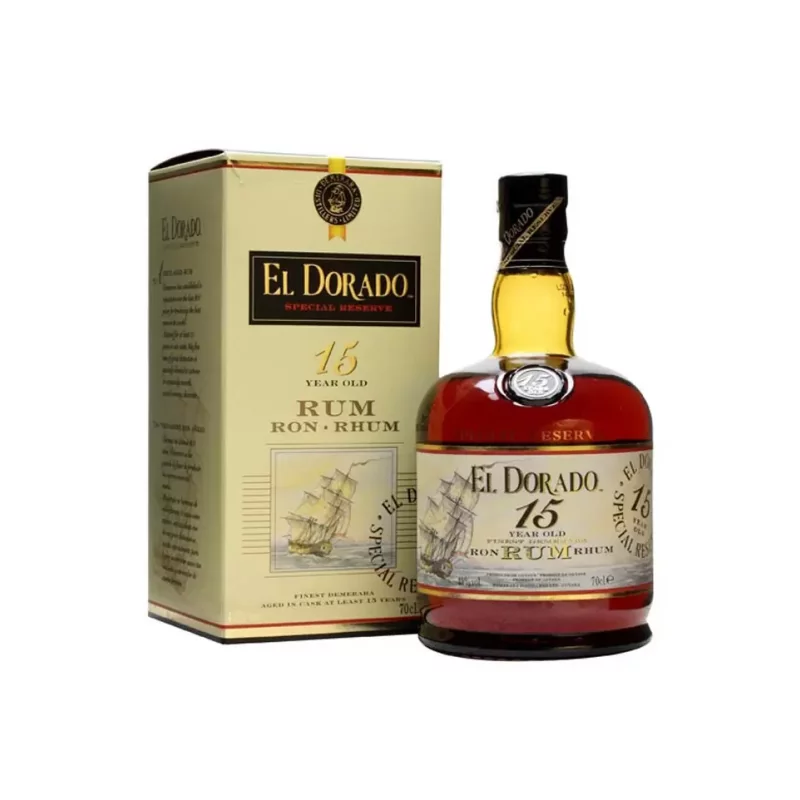  Rhums Vieux EL DORADO 15 ans 43%