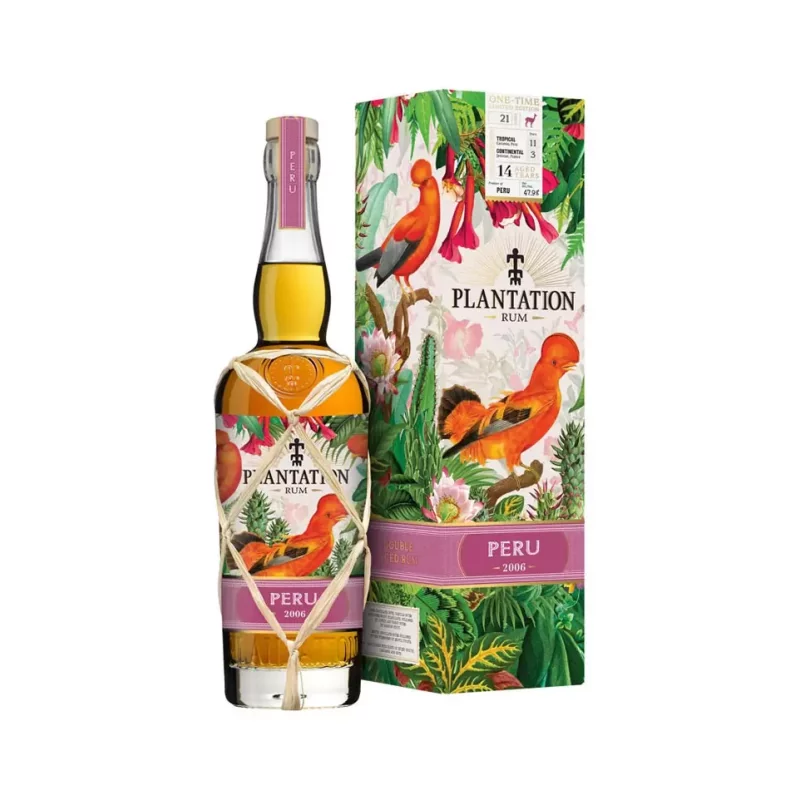  Rhums Vieux PLANTATION RUM 2006 Peru 14 Ans 47,9%