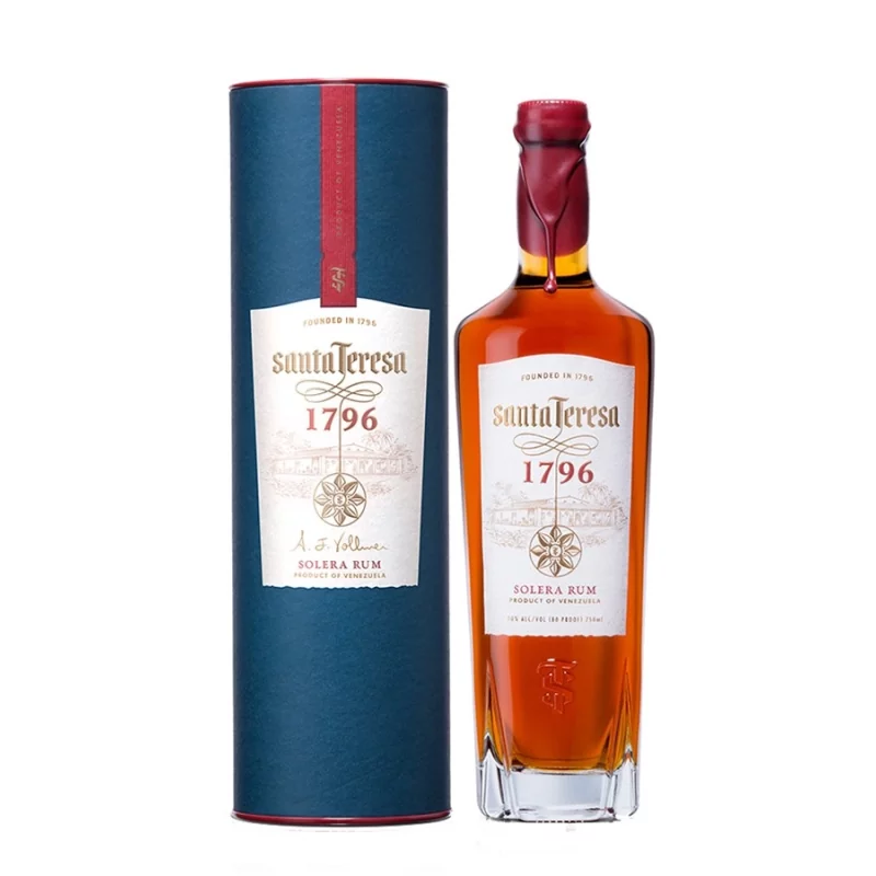  Rhums Vieux SANTA TERESA 1796 40% 1 Litre