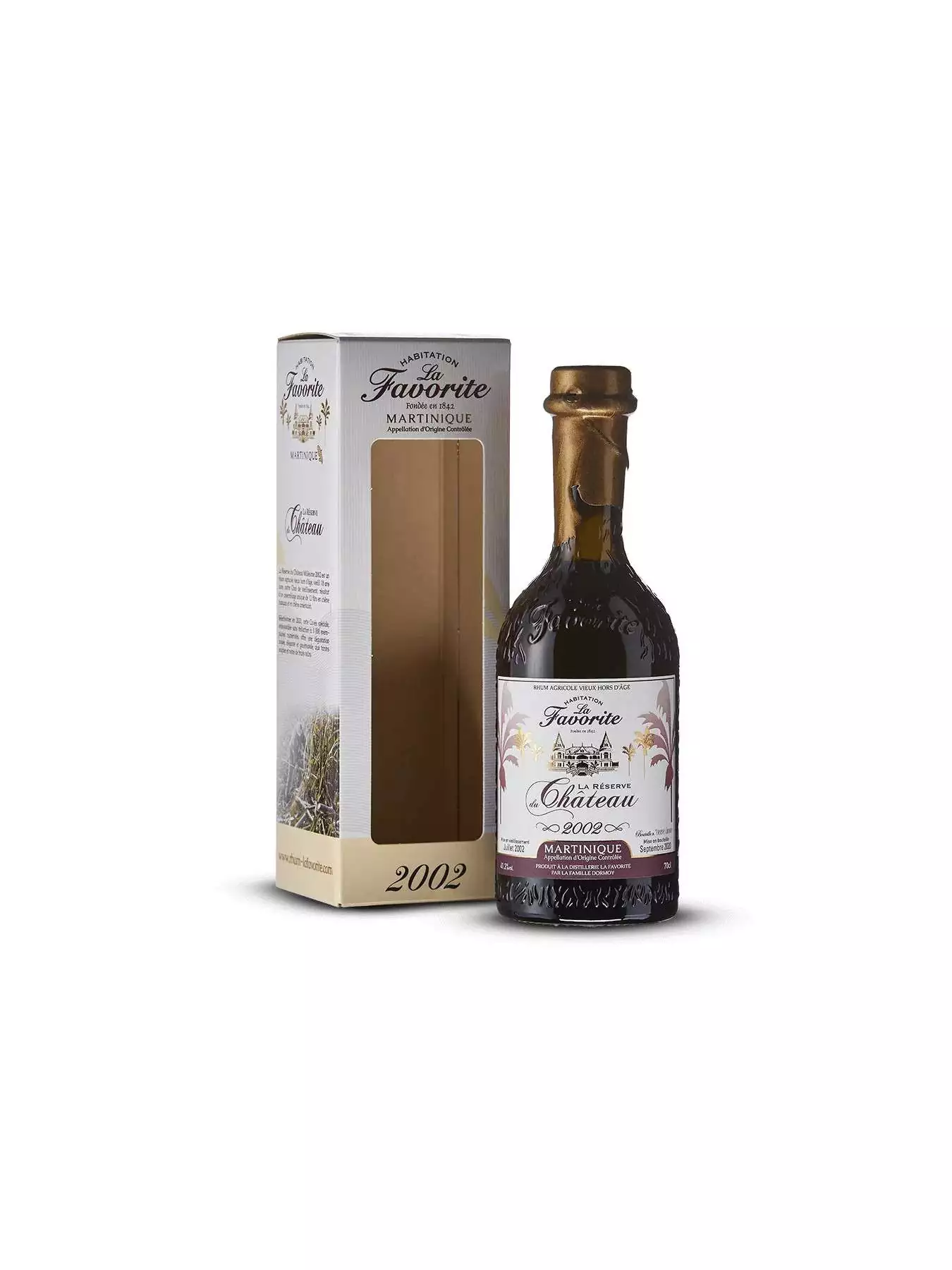 LA FAVORITE Réserve du Château 2002 18 Ans 41,20% LA FAVORITE Réserve du Château 2002 18 Ans 41,20%