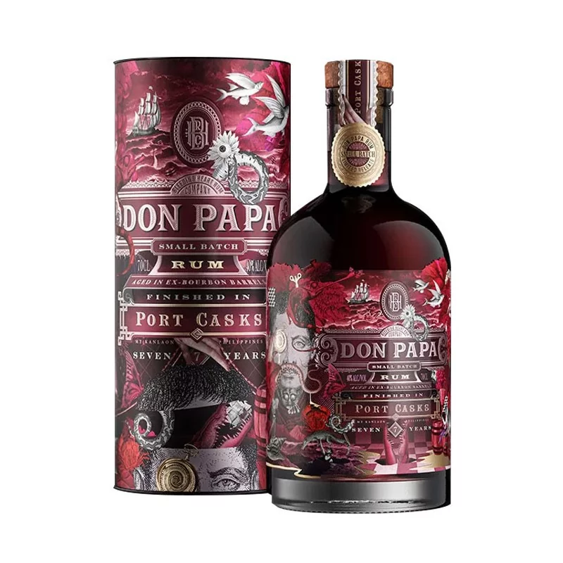  Rhums Vieux DON PAPA Port Cask Finish 40%