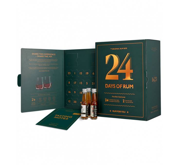  Rhums Vieux CALENDRIER Les 24 Jours Du Rhum 2022 40%