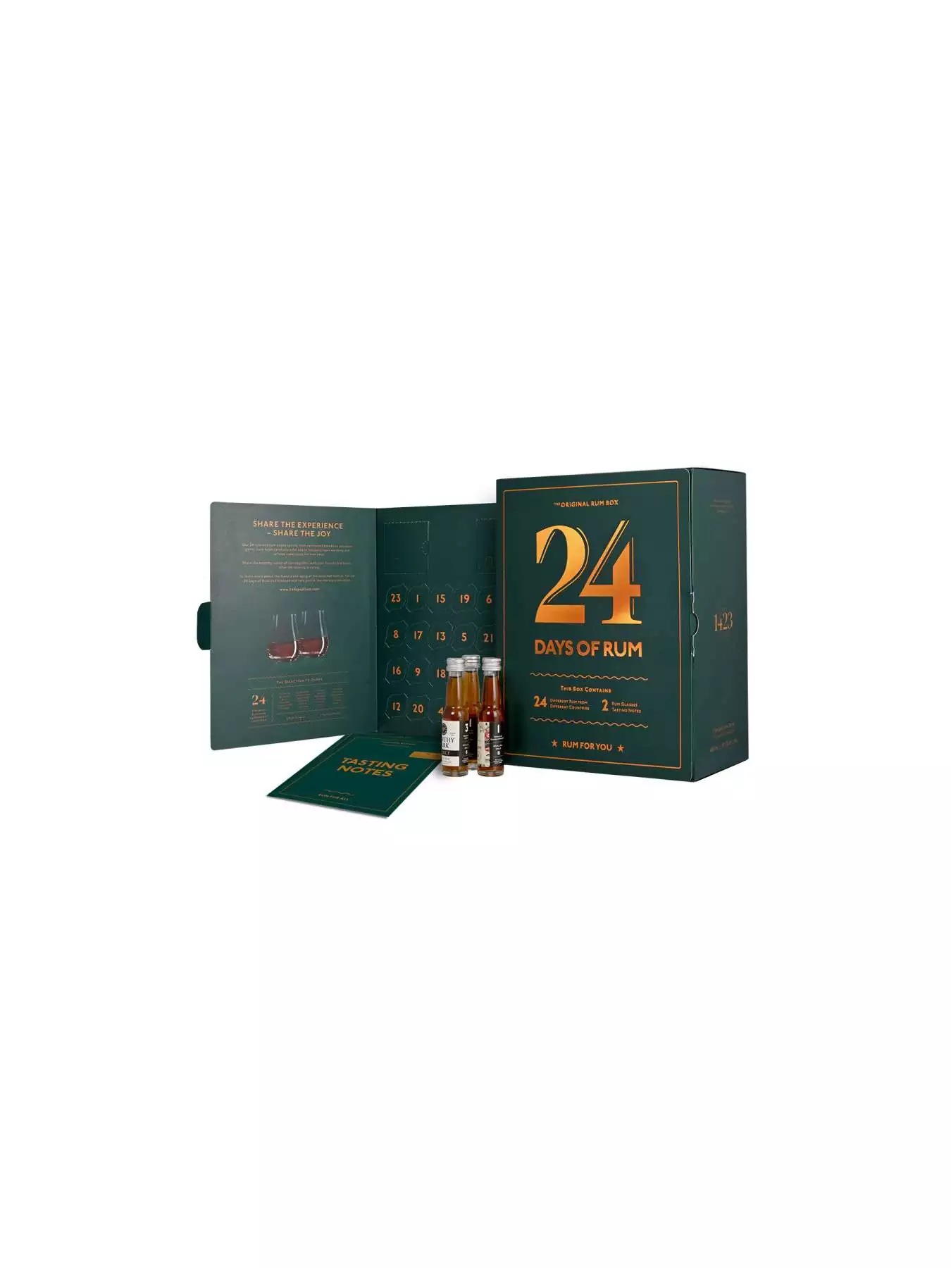 CALENDRIER Les 24 Jours Du Rhum 2022 40% CALENDRIER Les 24 Jours Du Rhum 2022 40%