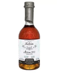  Rhums Vieux LA FAVORITE Millésime 2012 49.3%