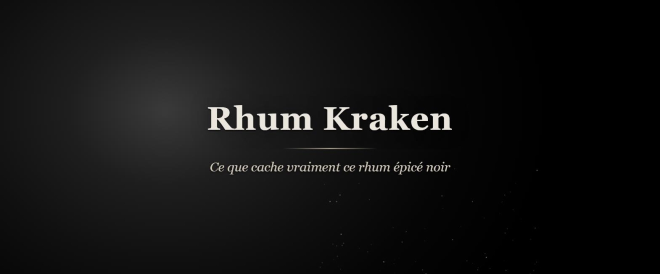 Rhum Kraken : ce que cache vraiment ce rhum épicé noir